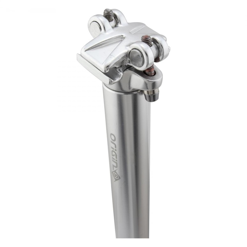 Origin8 Pro-Fit Alloy Seat Post Silver 27.2 x 400mm