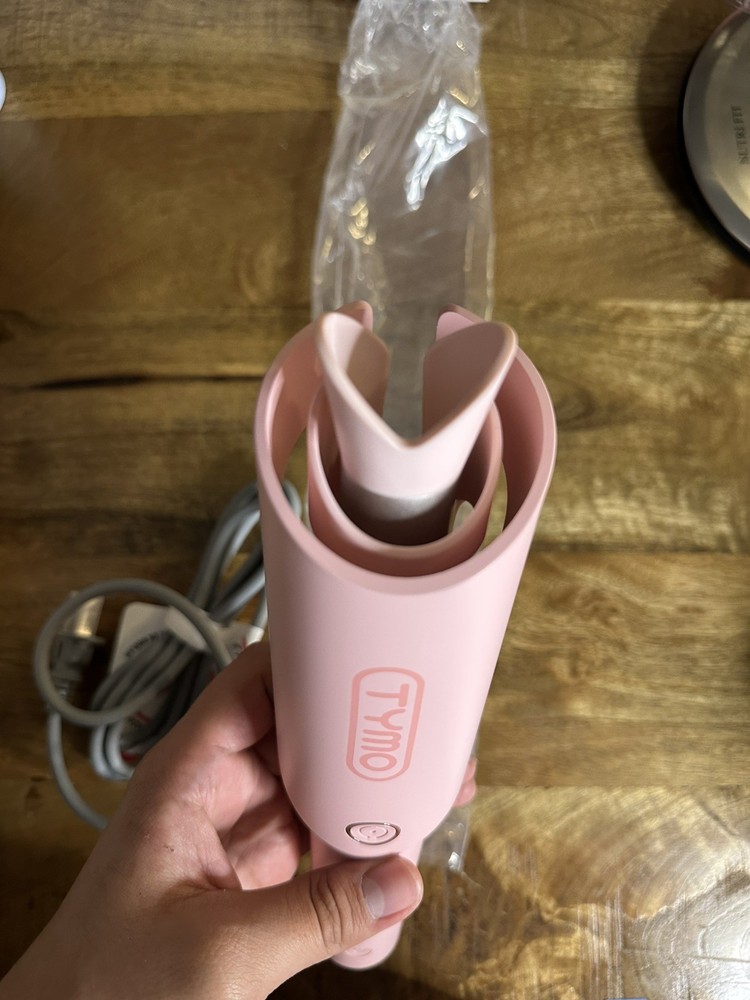 TYMO CurlPro Automatic Curling Iron 1" Ceramic Ionic Pink Electric