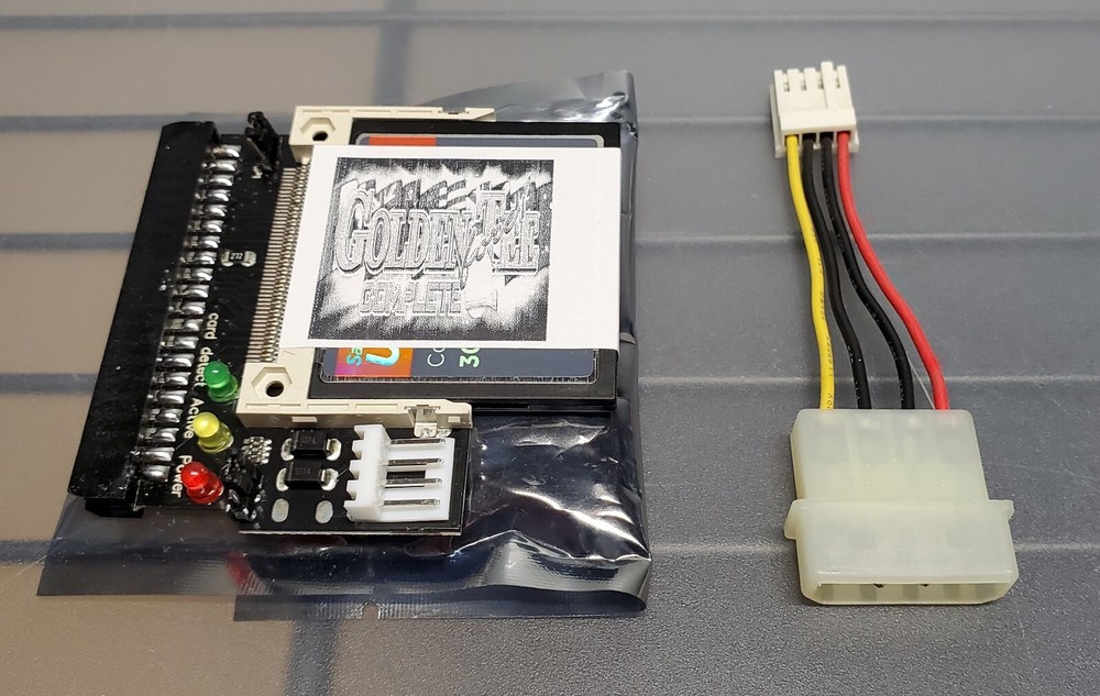 Golden Tee Fore 2006 Complete, IDE Compact Flash Drive, Red or Green PCB Board