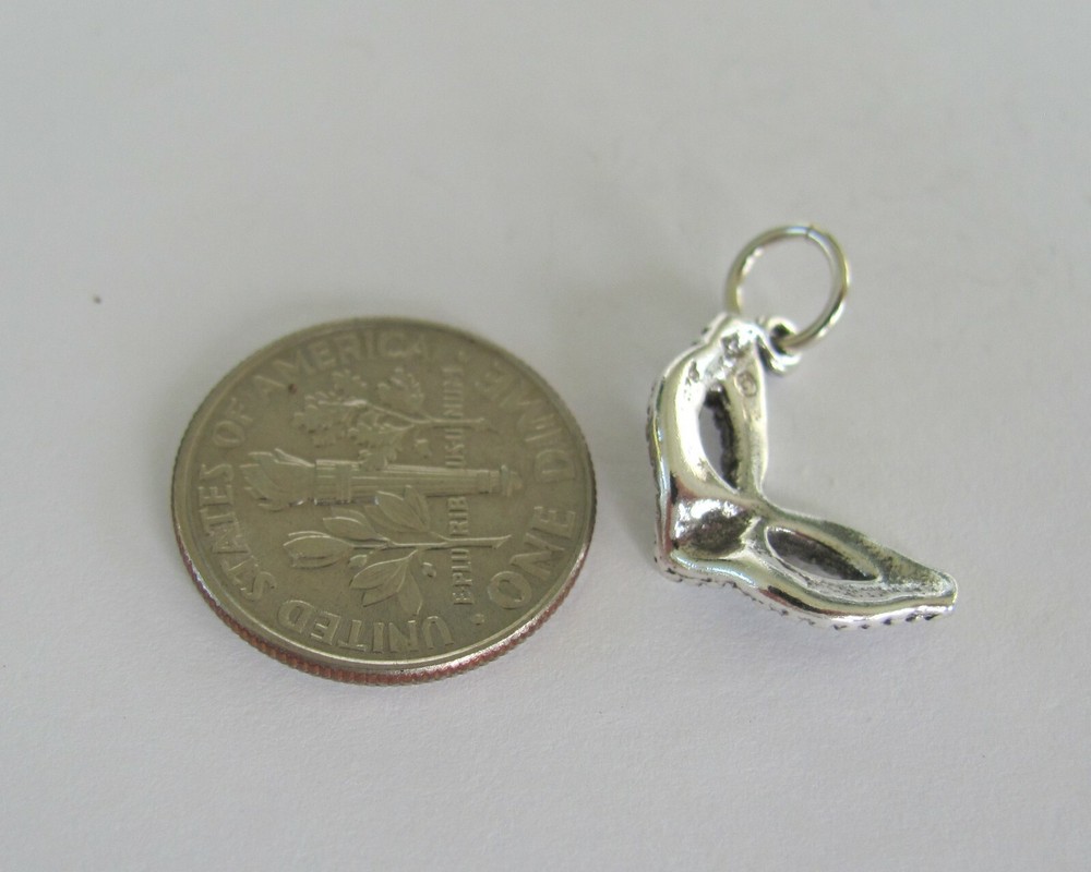 Sterling Silver 9mm Mardi Gras Mask small charm