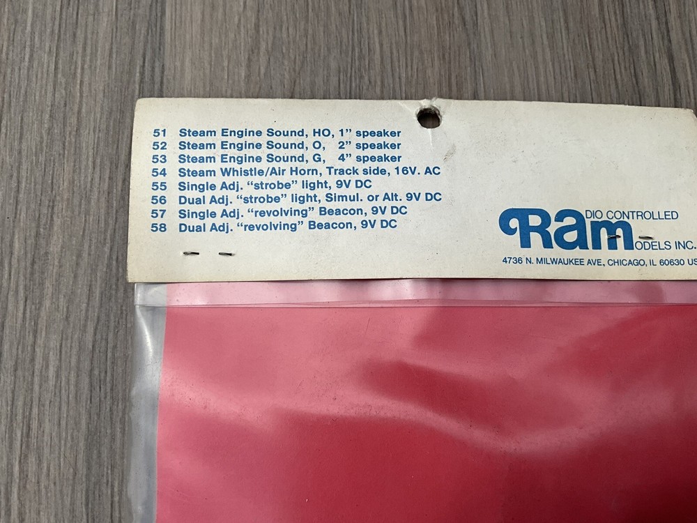 RAM56 Red Strobe Light Dual Rate