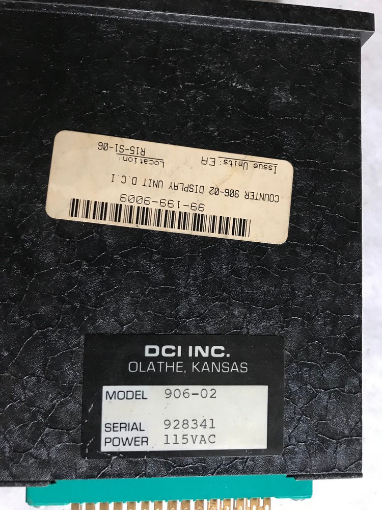 DCI 906-02 DIGITAL COUNTER DISPLAY UNIT,EO