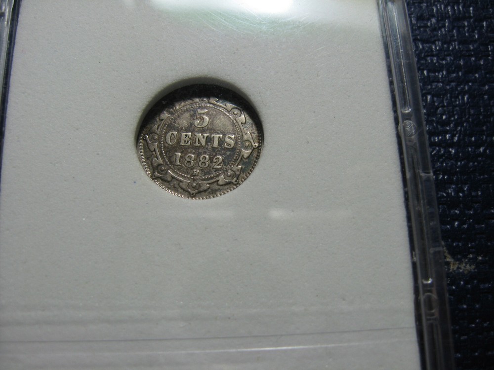 1882 H Newfoundland coin set