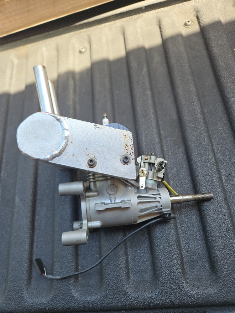 Evolution 33cc Gasoline Rc Airplane Engine With Pitts Muffler 33
