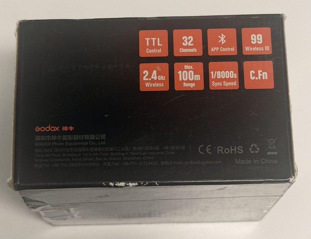 Godox X2T-S TTL Wireless Flash Trigger for Sony 2.4G Bluetooth Transmitter