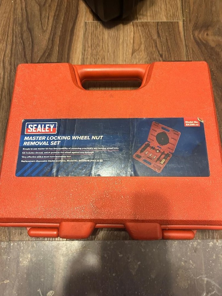 Sealey Master Locking Wheel Nut Removal Set SX299