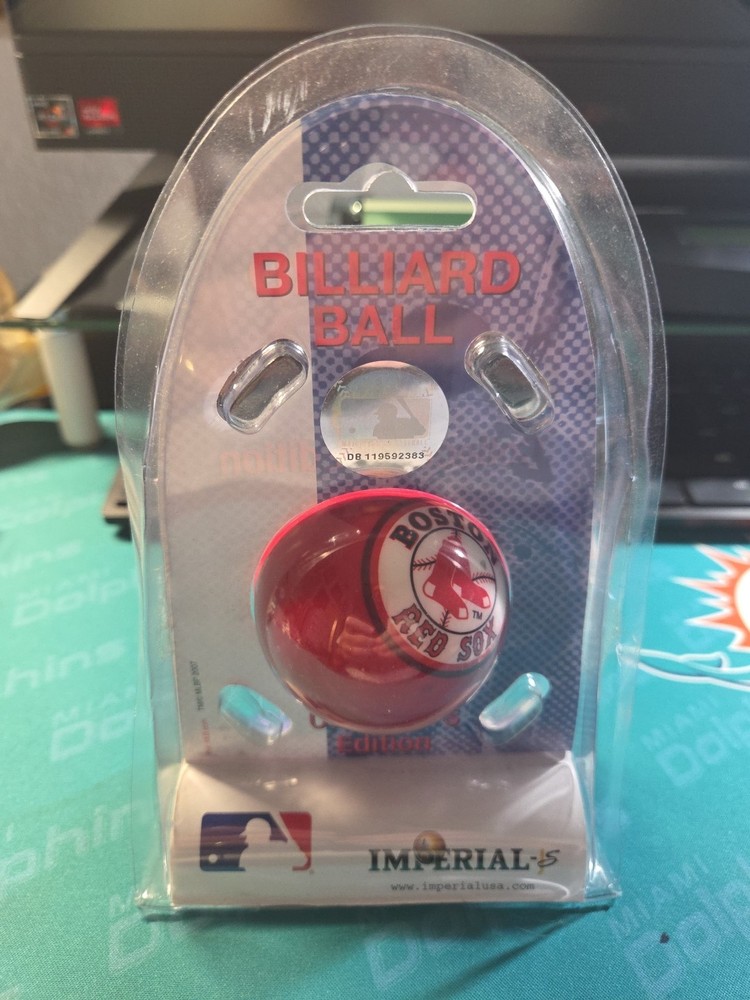 Licensed MLB Boston Red Sox Billiard Ball