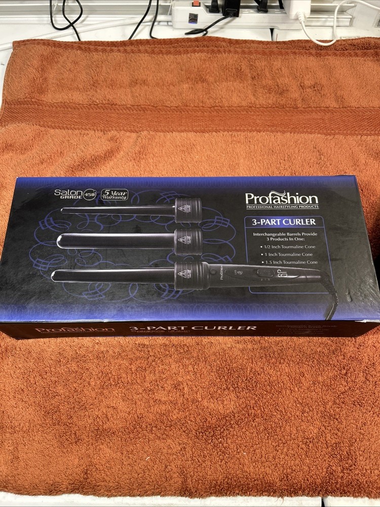 Profashion Trifecta Three Barrel Curling Wand PRO-5300PC