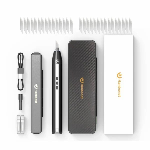 Hanboost C1 Handheld Ultrasonic Engraving DIY Carving Cutting Tool Wireless