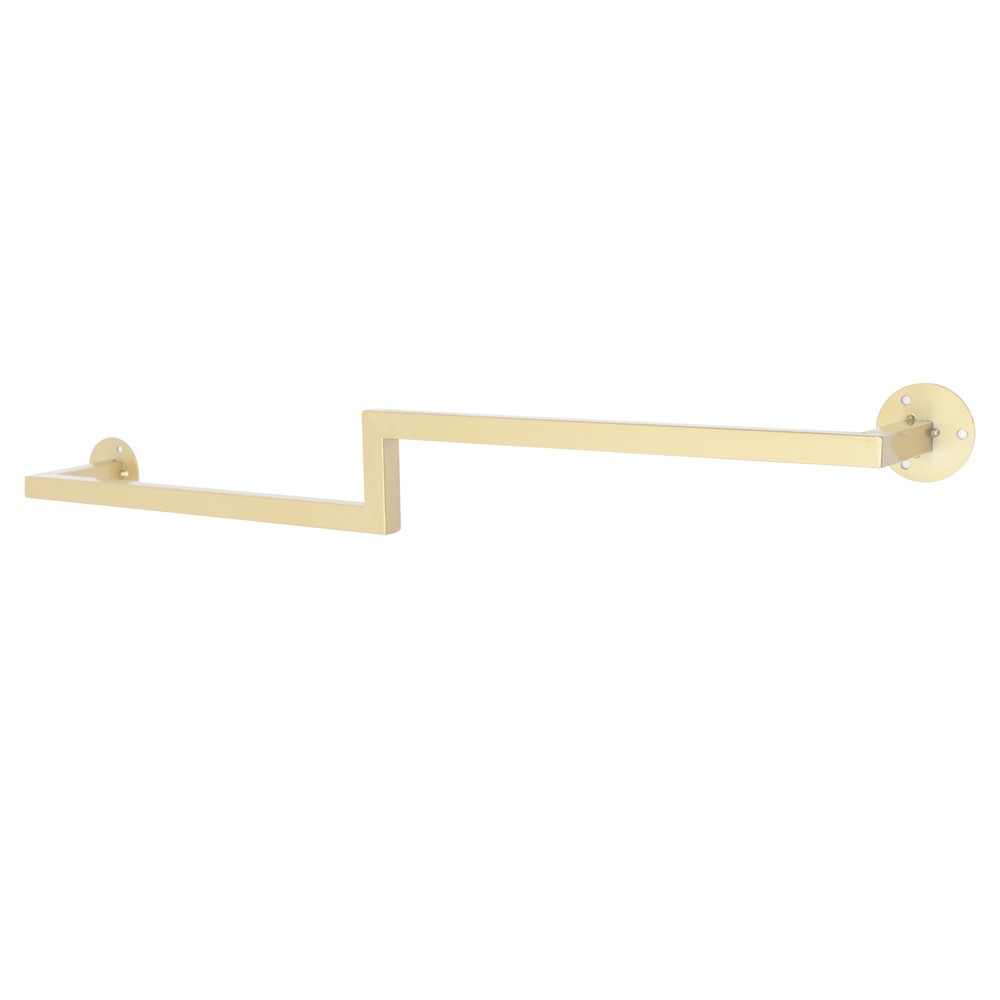 Clothes Display Rack Gold Garment Rack Modern Storage Wall-Mounted Clothes Store
