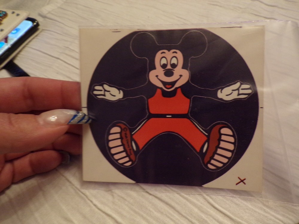 VTG Mickey Mouse Sticker