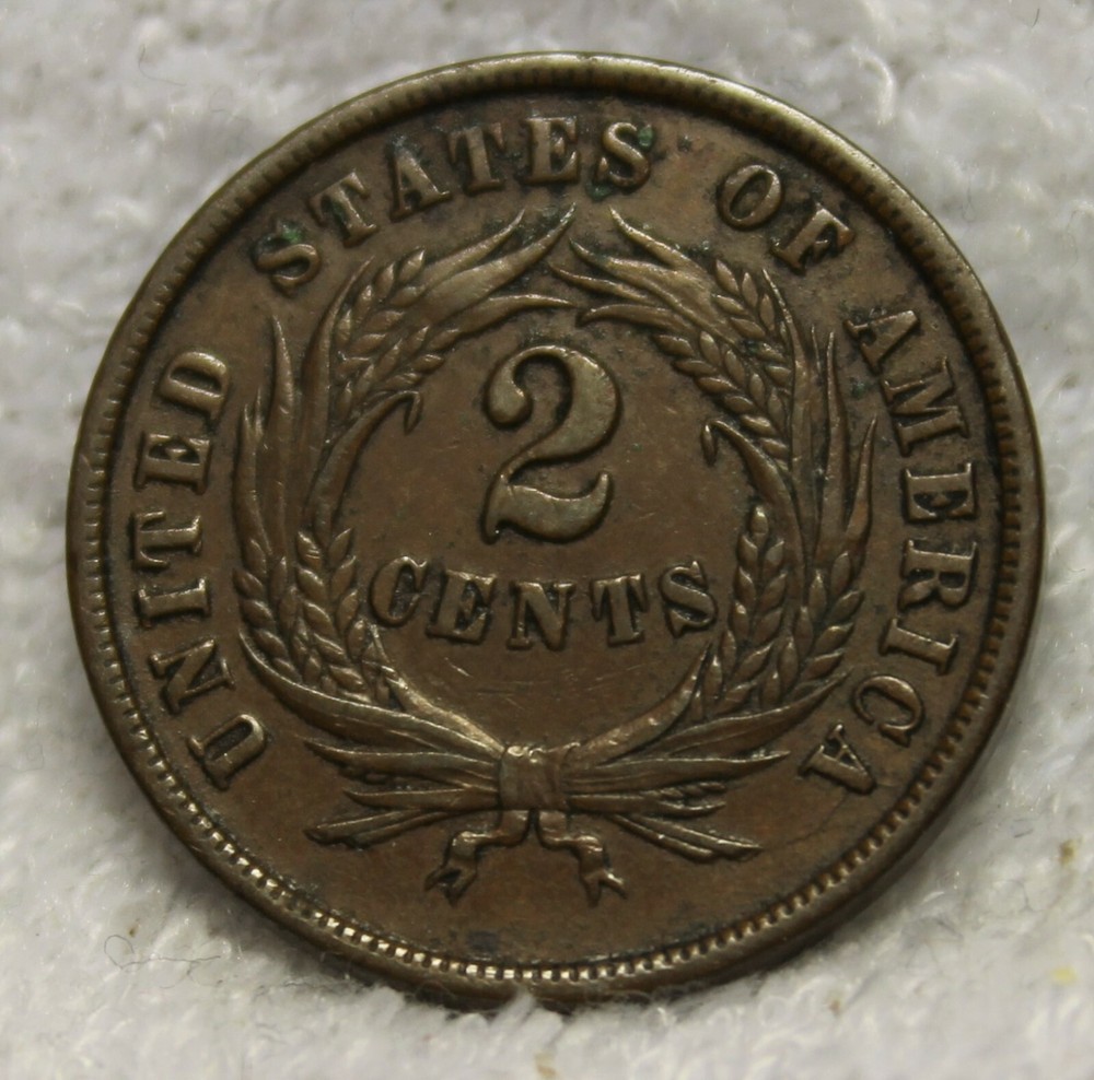 1865 two cent