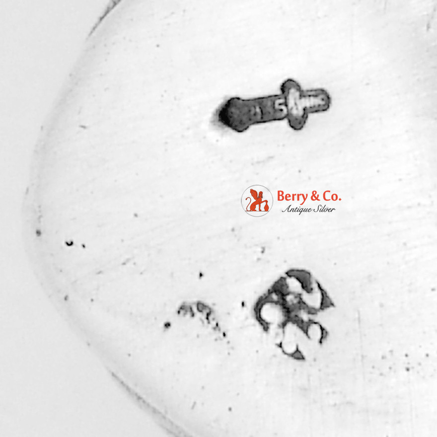 Miniature Dutch Shoe Figurine 835 Standard Silver Scroll Decorations