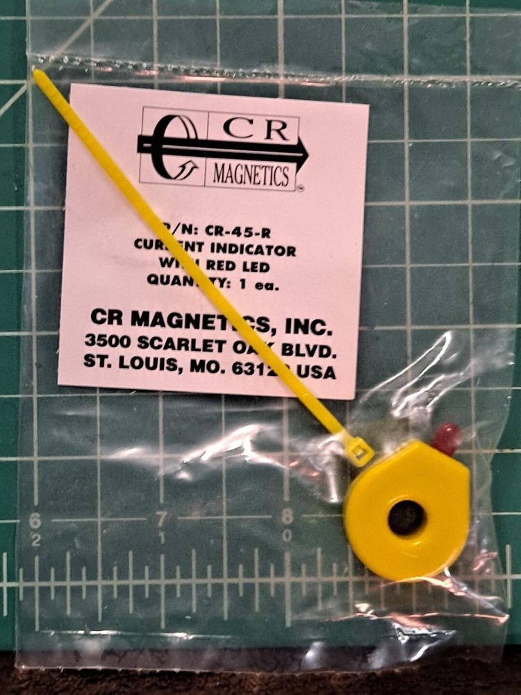CR45 series of Wire-Mounted Electrical Current Indicators