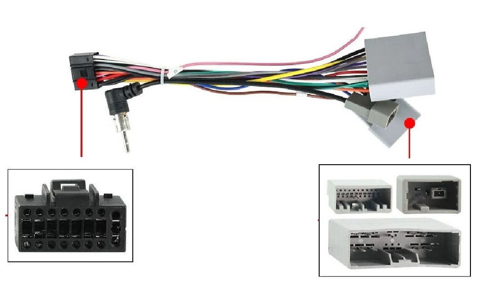 ANDROID  HEAD UNIT INSTALL CABLING POWER STEERING FOR HONDA CIVIC 2006-2011
