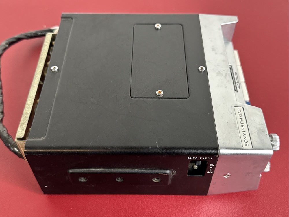 Sony Instaload TC20 Car Auto Stereo Cassette-Corder Recorder Untested