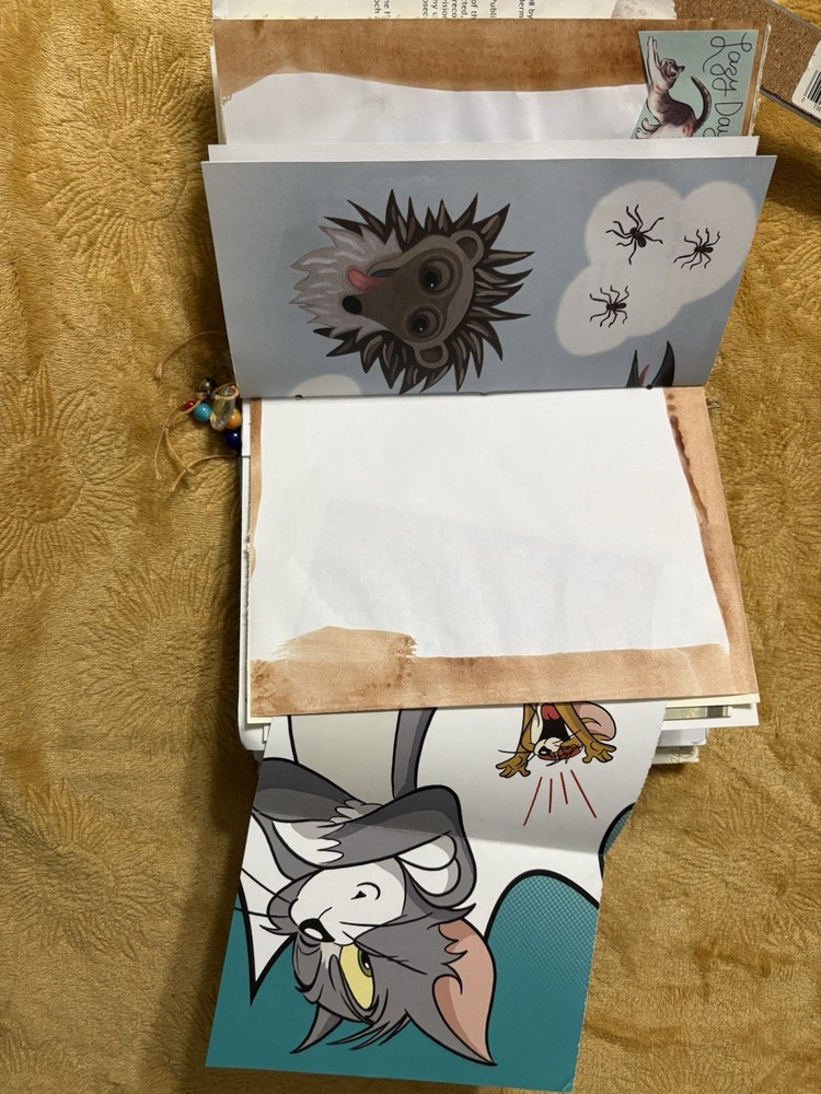 Tom And Jerry Junk Journal