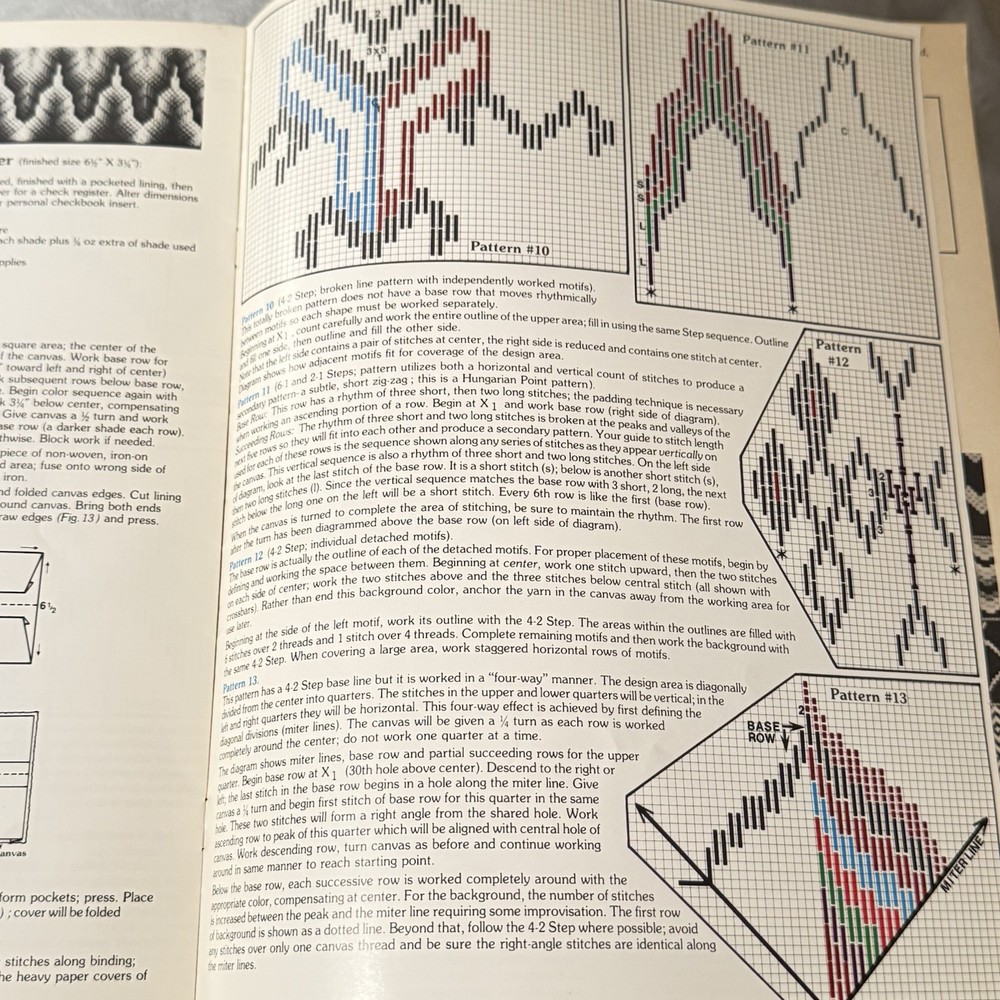 Bargello Basics 5 projects 13 patterns Florentine Work Ann Meyer FREE SHIPPING
