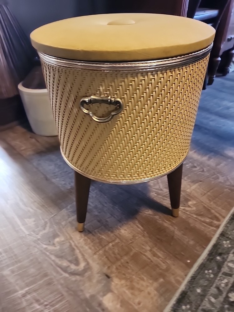 MCM 1960S Sewing Basket/Chair