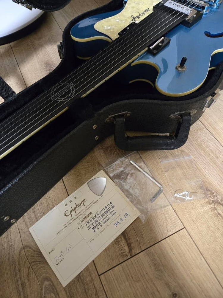 Epiphone Super Nova Oasis Noel Gallagher model Safe Packing!