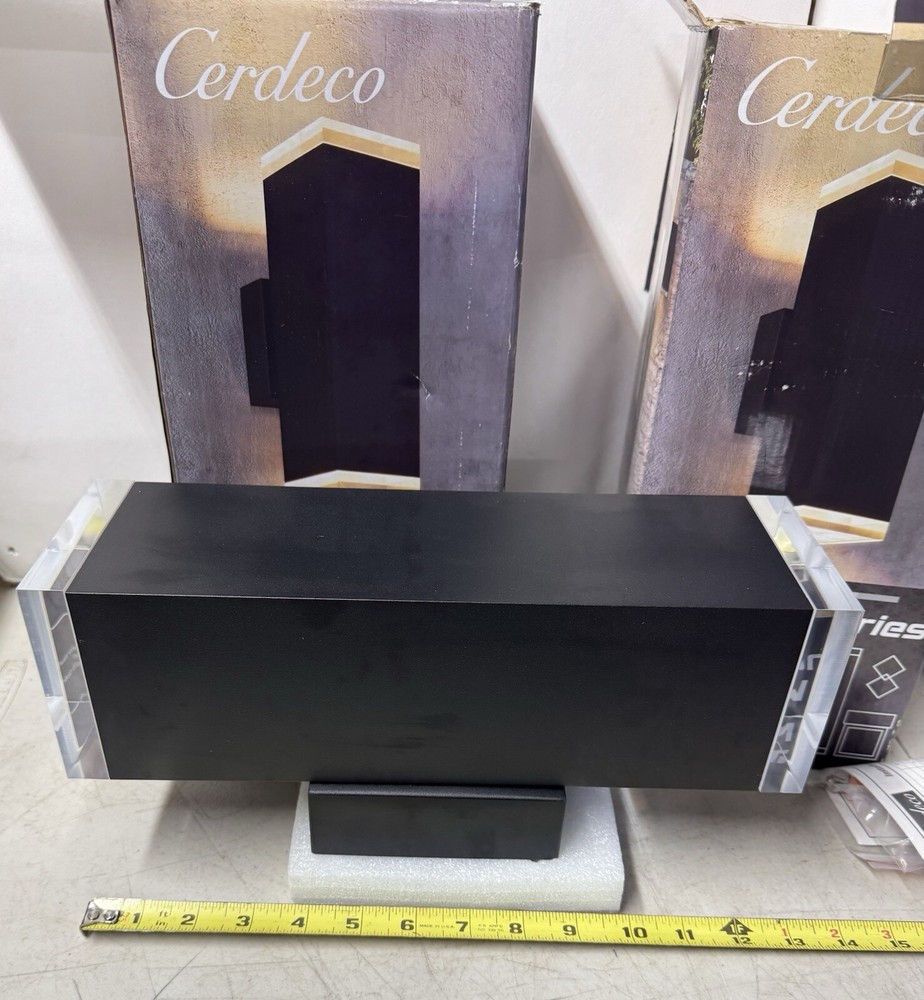 LED WALL SCONCES BRANDON SERIES CERDECO.nos