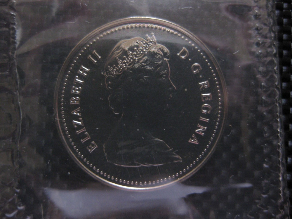 1983 Canadian Prooflike Nickel ($0.05)