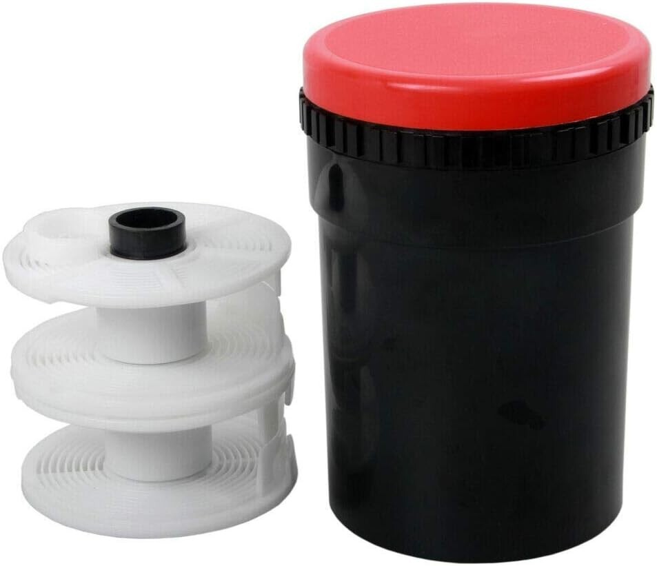Complete Film Processing Darkroom Kit: Includes Developing Tank & Magnifier