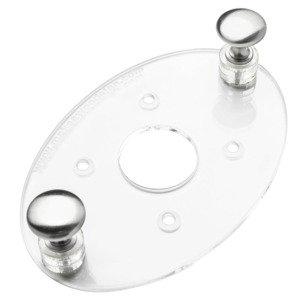 Blank 7" x 10" Router Acrylic Base Plate