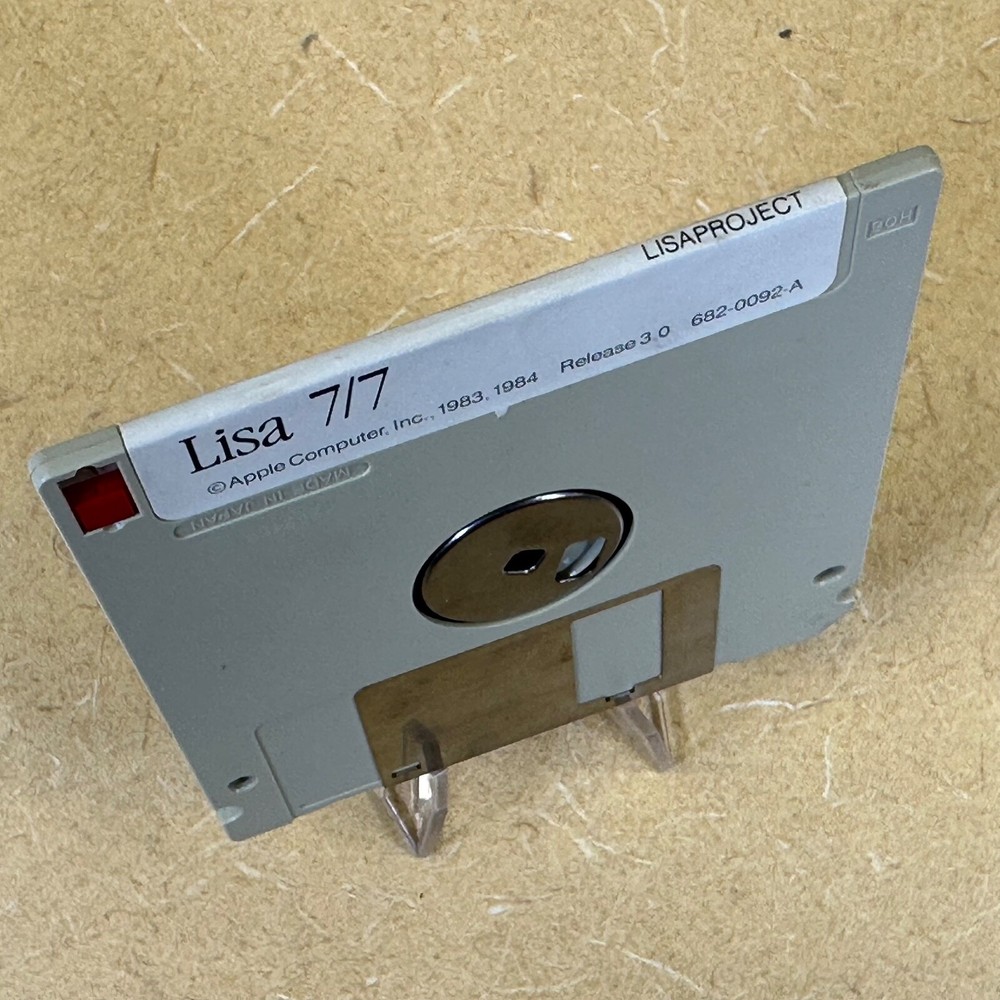 Lisa Project disk Apple Computer Lisa _ Version A _Release 3.0 collection RARE