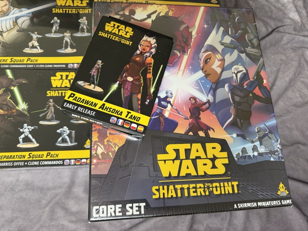 Star Wars Shatterpoint Tabletop Game Lot