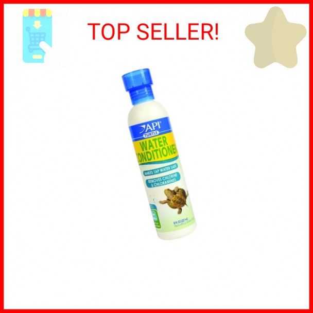 API TURTLE WATER CONDITIONER Water Conditioner 8-Ounce Bottle