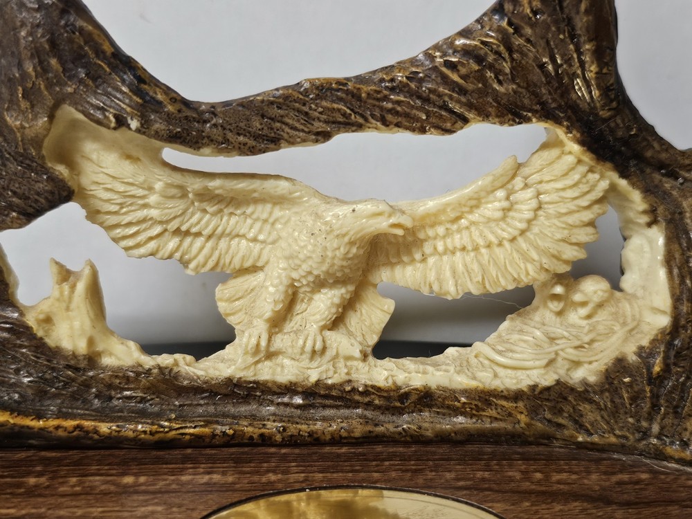 Eagle Decorative Dagger with Matching Eagle & Antler Display Stand