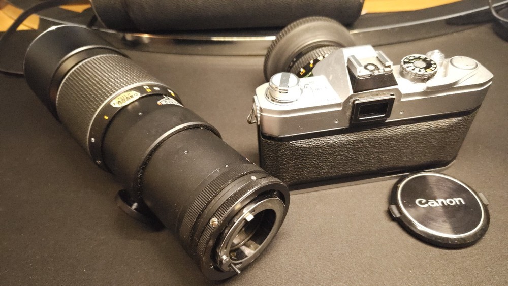 Canon FTb QL Camera with Avanar Dyna Coated Lens