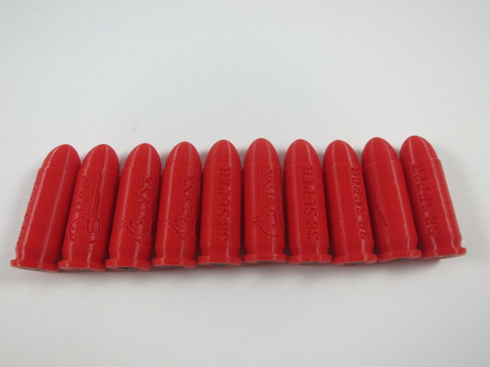 38 Super Plastic Snap caps - Set of 10