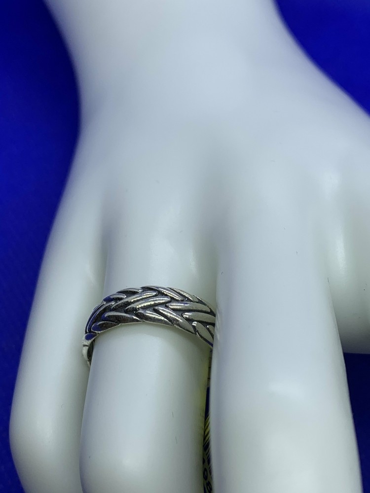 Artisan Crafted Sterling Silver Braided Ring
