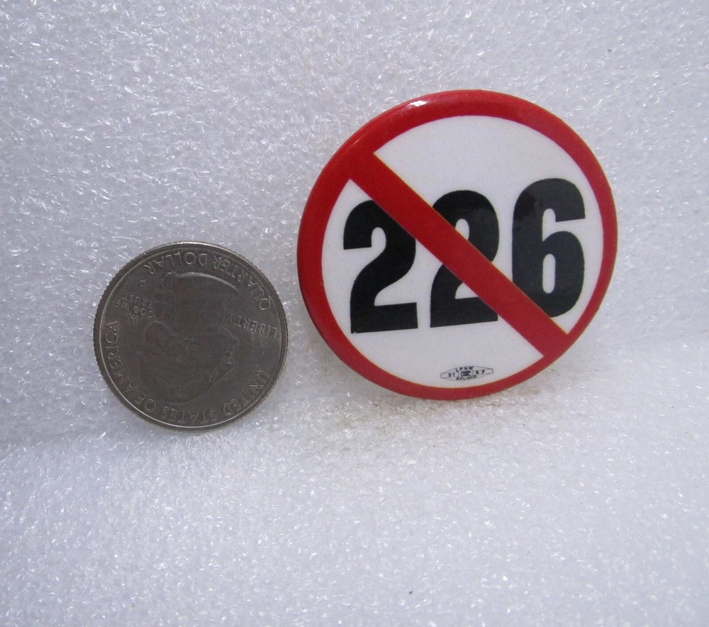 No 226 Button Pin