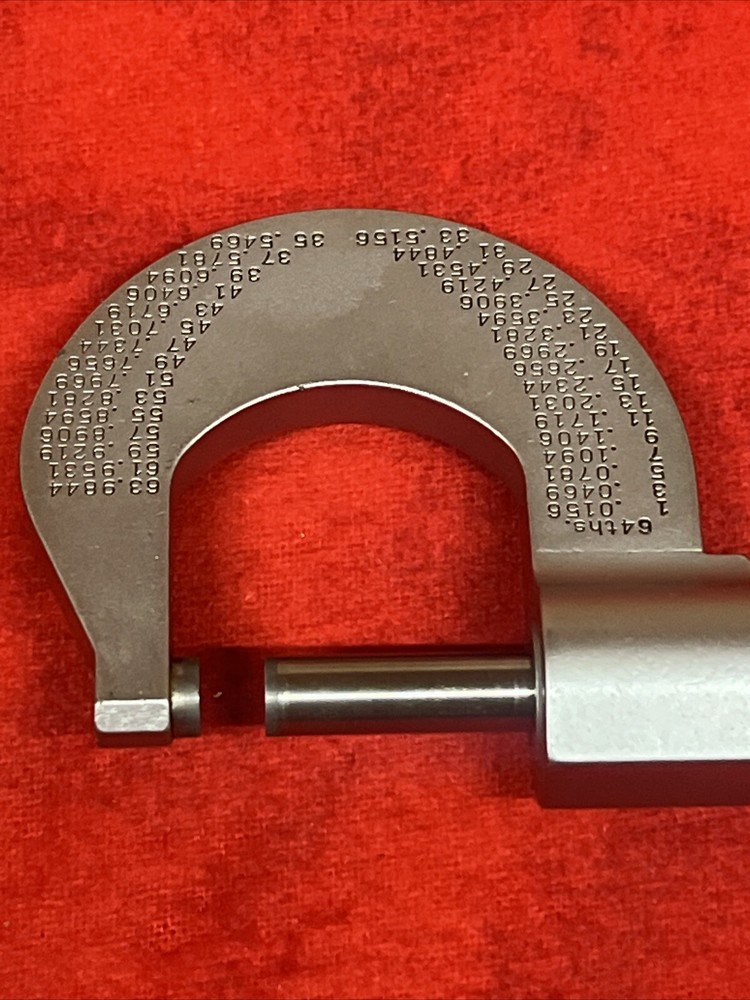 BROWN & SHARPE NO. 1 OUTSIDE MICROMETER CALIPER (k3)