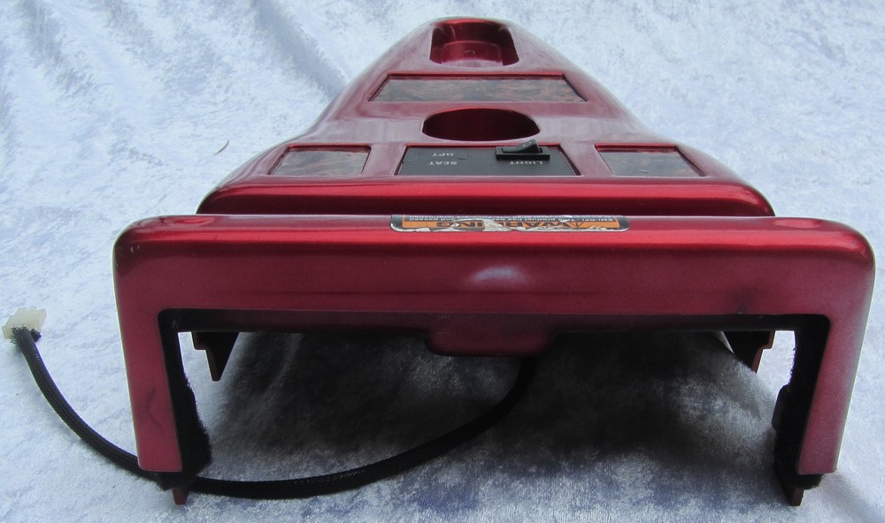 PRIDE WRANGLER FOREPANEL WITH LIGHT SWITCH BLINKERS NICE RED COLOR
