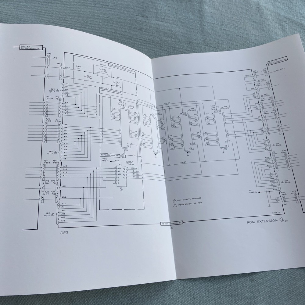 1983 TEKTRONIX DF2 Display Formatter Instruction Manual Vintage Computer Tools