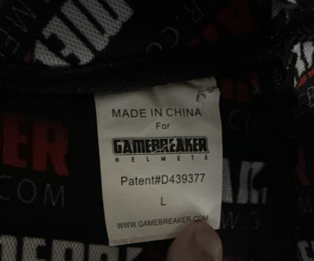 TMF Gamebreaker Soft Shell Protective Headgear Size Large
