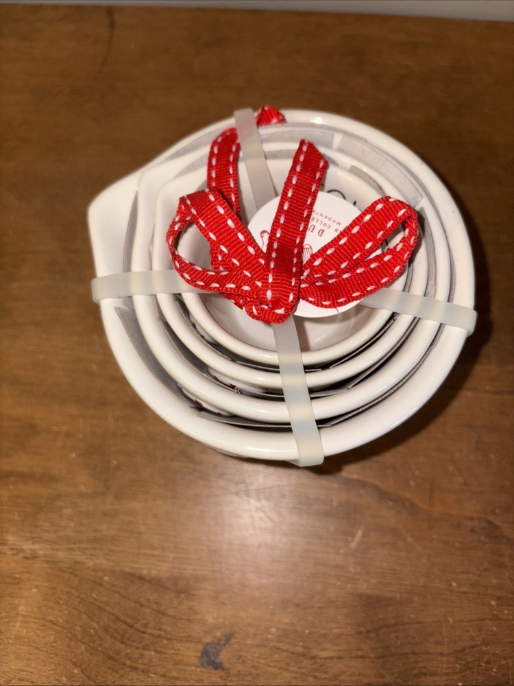 Rae Dunn Christmas Candy Cane Measuring Cups NWT