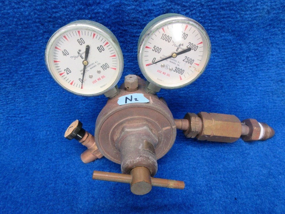 USED Matheson Compressed Nitrogen Gas Regulator A26