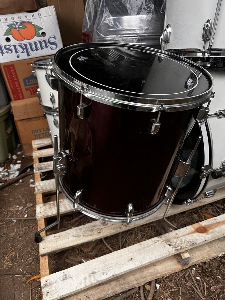 PDP DW Ez Series Ruby Red 16 x 16" Floor Tom