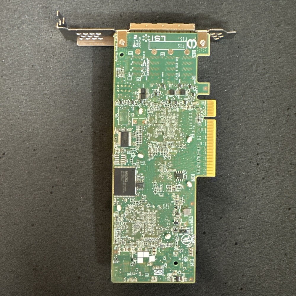 LSI 9206-16e SAS 6GBPS PCIe External Non-RAID Host Bus Adapter H3-25531-01A