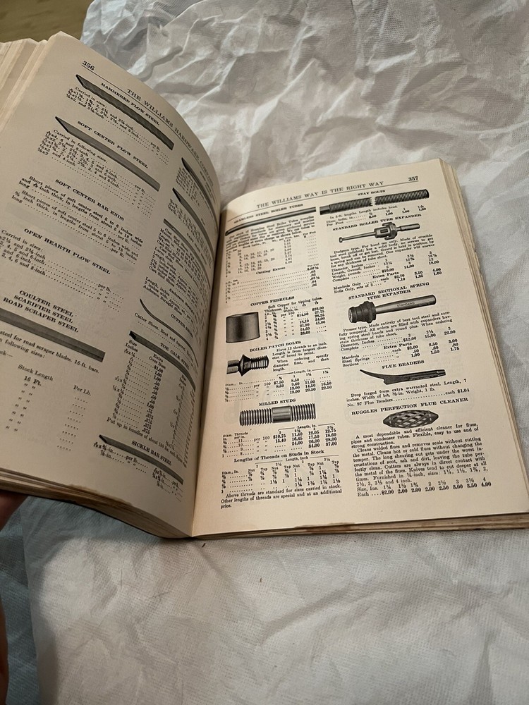 WILLIAMS HARDWARE CO NO 37 CATALOG VINTAGE ORIGINAL PRINT