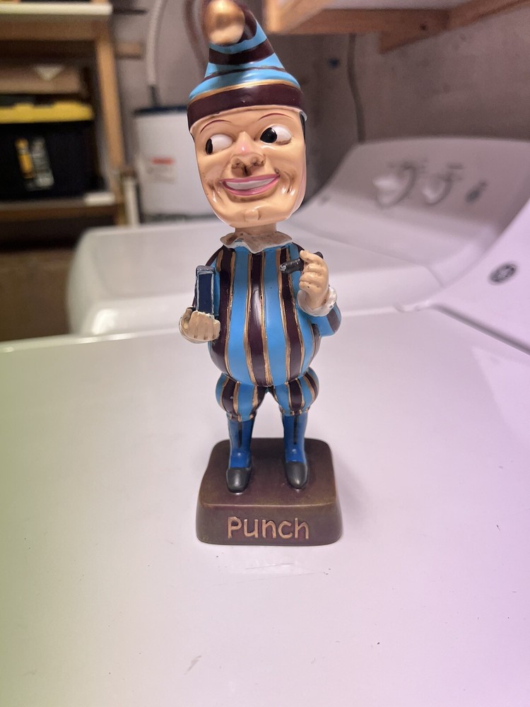 Punch Cigars Bobblehead Jester 8 Inch Tall Good Shape