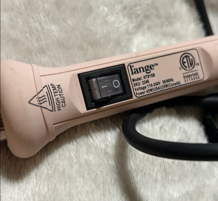 L'ange Le Perlé bubble styling tool designed to create specific curls and waves