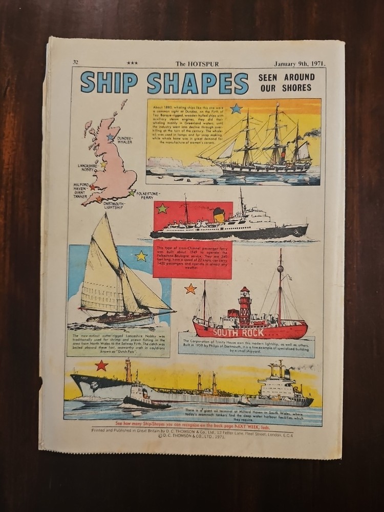 The Hotspur Comic - #586 - 9 January 1971
