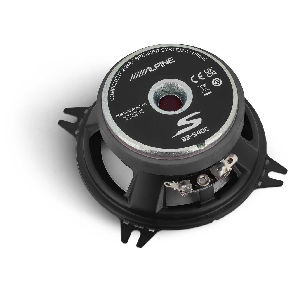 Alpine S2-S40C - Next-Generation S-Series 4" Component Speaker Set - Used, Op...
