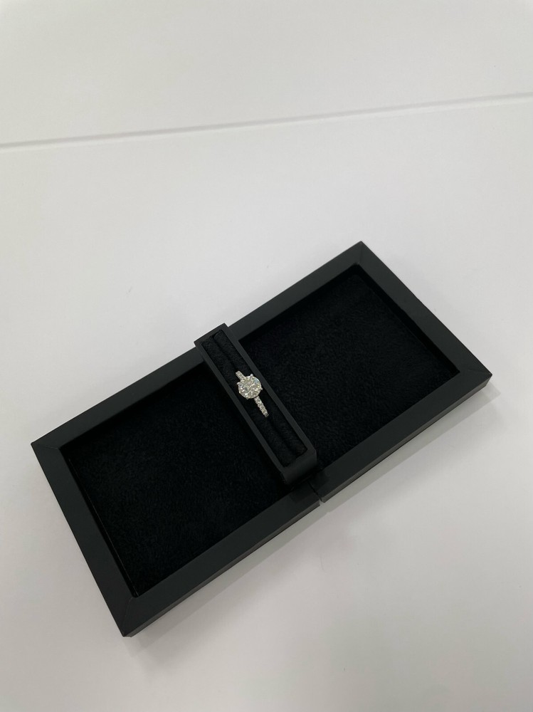 Slim Hidden Proposal Engagement Ring Box - Luxurious
